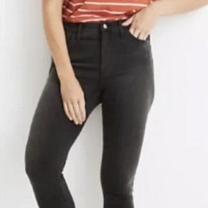 Madewell 9-inch High rise Skinny Skinny Jeans in Black
